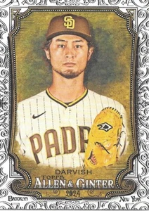 2024 Topps Allen & Ginter YU DARVISH  Foil Filigree -SAN DIEGO PADRES- #5 - Bild 1 von 1