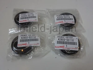 Genuine Lexus IS-F LS GS IS RX Center Wheel Cap 42603-53110 x4 F/S - Picture 1 of 5