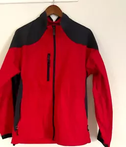North End Wind Breaker Red & Black Zippered - Picture 1 of 8
