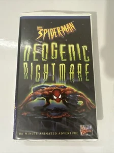 Spider-Man Neogenic Nightmare VHS 1997 Marvel Comics Films Movie Clamshell - Picture 1 of 8