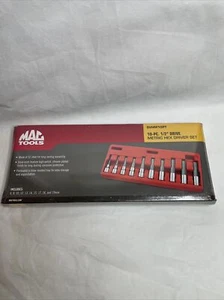Mac Tools 10 Pc 1/2" Dr Metric Hex Driver Set SVHM10PT - NEW - Picture 1 of 5