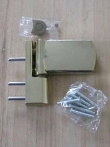 *1 Stück GreenteQ Haustürband TB 120.ZD.K: Aufdeck 16,5-19,5mm PVD gold poliert - Bild 1 von 4