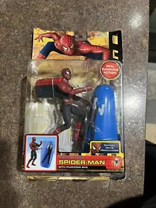 TOYBIZ MARVEL SPIDER-MAN 2 MOVIE RAPID PUNCH SPIDER-MAN 6" FIGURE TOBEY MAGUIRE - Picture 1 of 3
