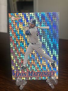 1994 Pacific Crown Collection #10 Don Mattingly New York Yankees Legend MVP HOF?