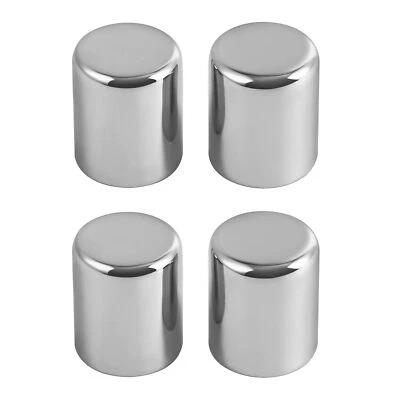 4x Chrome Docking Hardware Point Covers Kit For Harley Davidson Touring Softail - Image 1 of 4