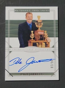 2020 Panini NT Championship Signatures Silver #13 Dale Jarrett SN 06/10 - Picture 1 of 2
