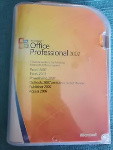 Microsoft Office Professional Upgrade 2007 Windows CDs mit Product Key ORIGINAL - Bild 1 von 5