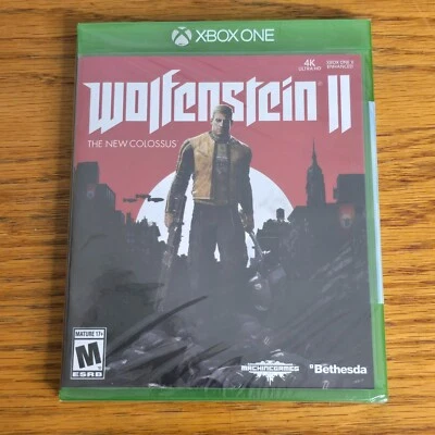 Wolfenstein II(2): The New Colossus Microsoft XBox One NEW Sealed Video Game - Image 1 of 4