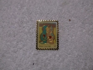 US Postal Stamp Lapel Pin Share Your Life Organ & Tissue Donation - Picture 1 of 1