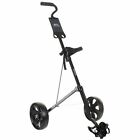 Slazenger Black Steel Golf Trolley