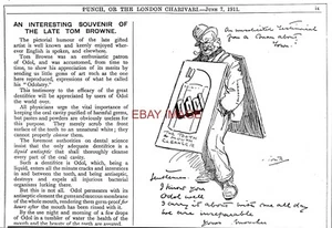 1911 Advert for ODOL Antiseptic Tooth & Mouth Cleanser Original Print Ad 734/92 - Picture 1 of 1