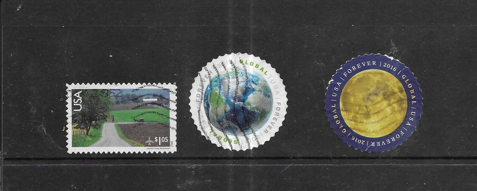 USA 2012-2016.SELECTION OF 3. LANDSCAPE AND FOREVER. FINE USED. AS PER SCAN. - Image 1 of 1