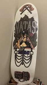 StrangeLove Natas Kaupas White Skateboard Deck 10.0 Sealed NEW - Picture 1 of 5