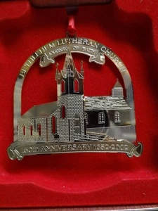 Bethlehem Lutherische Kirche 150 Jahre 1852-2002 Ornament Glaubensreise - Bild 1 von 4