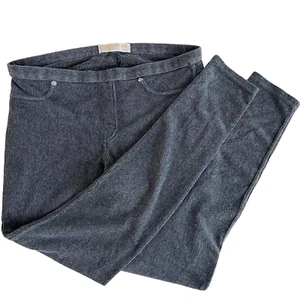 Michael Kors Leggings Women's M Corduroy Pull On Slim Leg Pants Jeggings - Picture 1 of 7