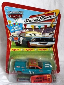 CARS - MARIO ANDRETTI Chase Pack - Mattel Disney Pixar - Foto 1 di 1