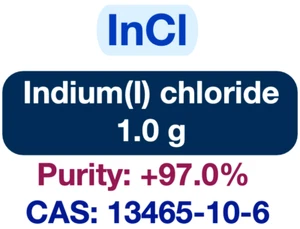 InCl || CAS: 13465-10-6 || 1.0 g || Purity: 97.0+%, - Picture 1 of 2