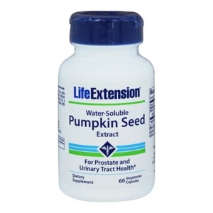 Life Extension Pumpkin Seed Extract Water-Soluble, 60 Vegetarian Capsules - Picture 1 of 3