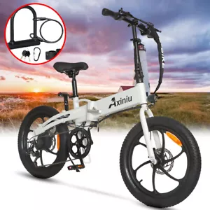 Folding Electric Bike for Adult 850W 28MPH Electric Bicycle Commuter Ebike - Picture 1 of 11