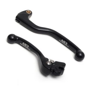 Kawasaki Front Brake & Clutch Lever Set AS3 Forged Black KX65 KX85 2001 - 2024 - Picture 1 of 1