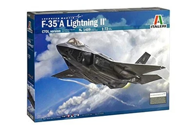 Italeri 1409 F-35A Lightning II CTOL version Model Kit aereo plastica Scala 1:72 - Immagine 1 di 4