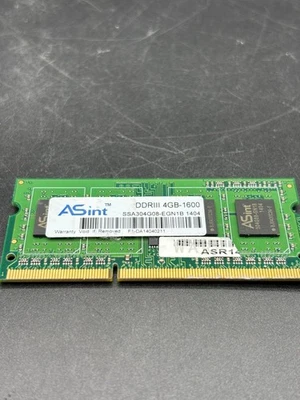 RAM ASint 4GB DDR3-1600 - Bild 1 von 2