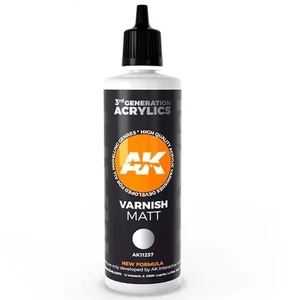 AK Interactive 3rd Gen Matt Varnish 100ml AK11237 - Picture 1 of 1