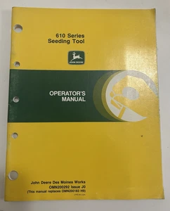 Original John Deere OMN200292 Bedienungsanleitung 610 Serie Säwerkzeug - Bild 1 von 1