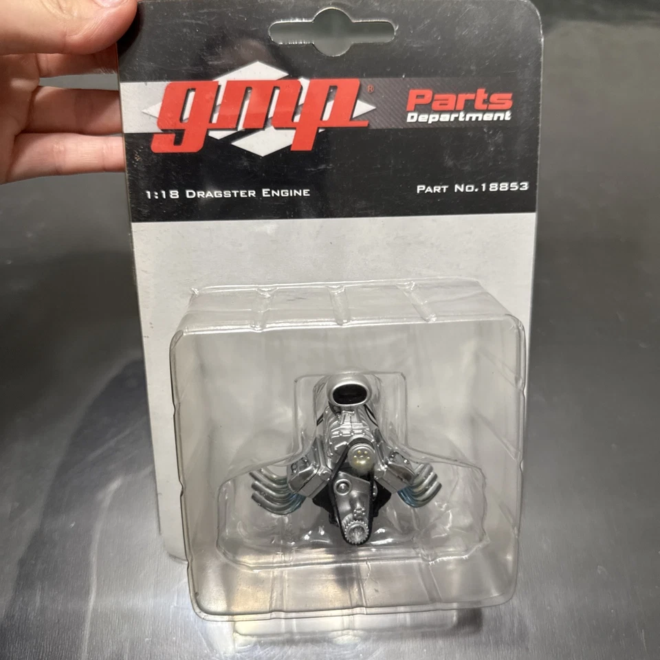 Engine and Transmission Replica Blown Drag From The Chizler V Vintage Dragster 1