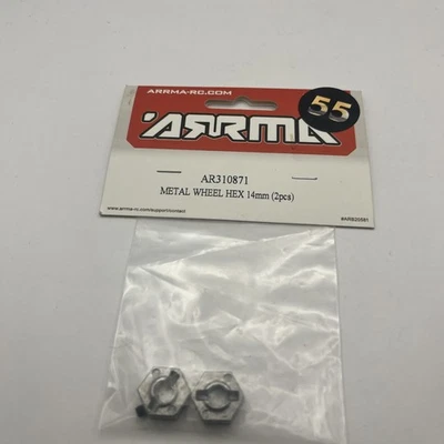 Arrma GRANITE 4x4 3s BLX - 14mm metal wheel HEX HUBS (senton bigrock ARA4302V3 - Image 1 of 2