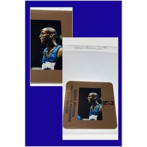 Kevin Garnett Minnesota Timberwolves Vintage Foto Original 35mm Farbnegativ - Bild 1 von 4