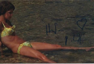 Super RAR Haydee Politoff signed Autogramm 4x6 Foto SCHAUSPIELERIN - Bild 1 von 1