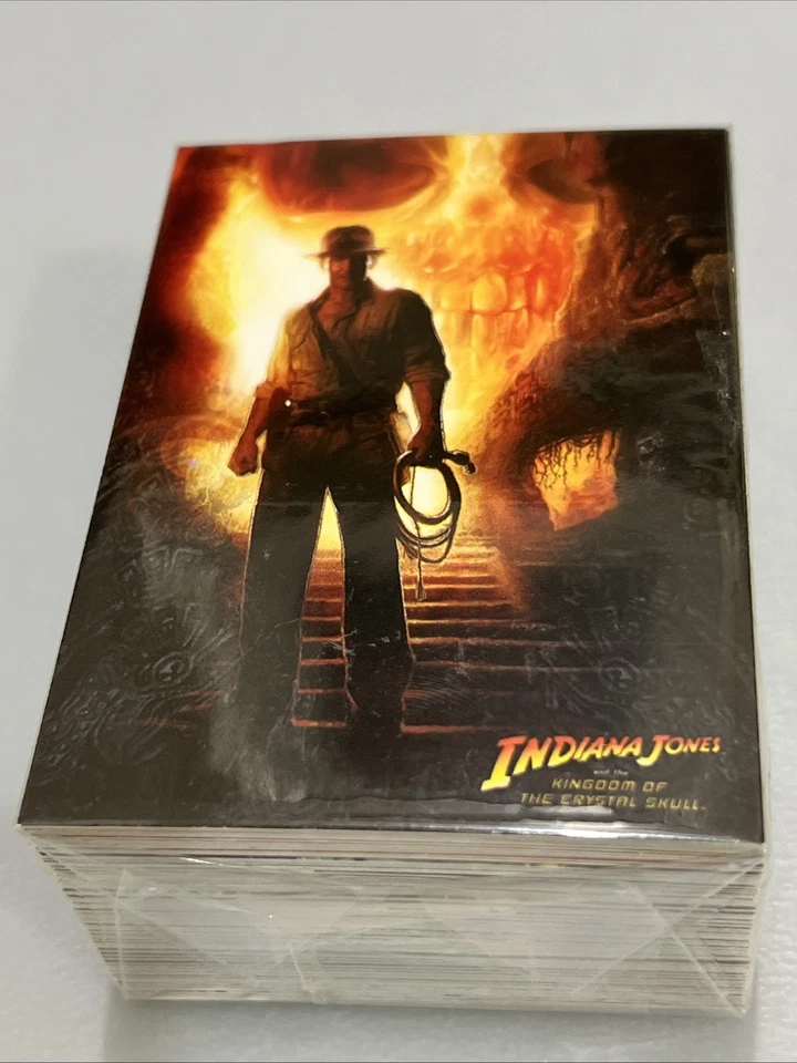 Indiana Jones and the Kingdom of the Crystal Skull -complete base set (90 cards) - Image 1 of 1