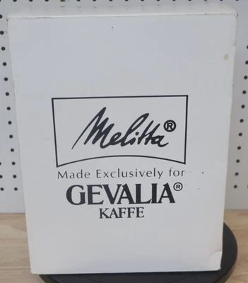 NOS / New Vintage 1989 Melitta Coffee Maker Gevalia Kaffe Black 4 Cup BCM-4CB US - Image 1 of 4