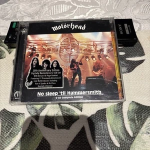 2CD 20TH ANNIVERSARY EDITION MOTORHEAD: NO SLEEP 'TIL HAMMERSMITH (2001) As New - Picture 1 of 5