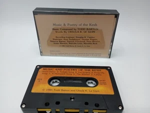 Ursula K. Le Guin & Todd Barton (1985) Music & Poetry of the Kesh cassette - Picture 1 of 4