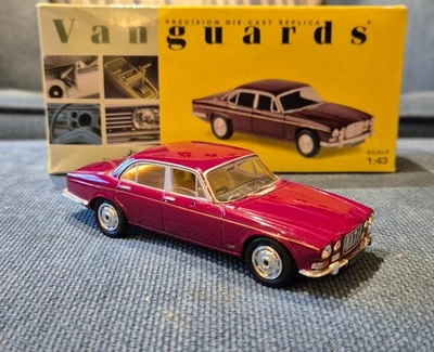 Vanguards 1:43 Scale VA08600 Jaguar XJ6 Regency Red Boxed - Image 1 of 4