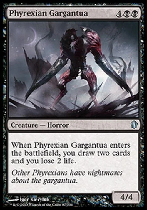 Phyrexian Gargantua - Light Play MTG Commander 2013 Edition - Image 1 of 1