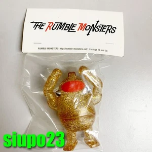 Figura Vinilo Sofubi Brillo Dorado Rumble Monsters - Imagen 1 de 2