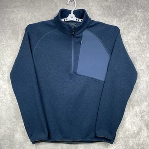 Beretta Abisko Half Zip Fleece Mens Large Blue Gorpcore Outdoors Marksman - Picture 1 of 15