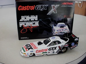 NHRA 1/24 JOHN FORCE 2001 CASTROL GTX MUSTANG FUNNY CAR - Bild 1 von 12