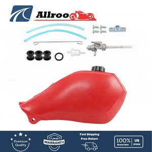 RED Plastic Gas Fuel Tank For Honda 1985 1986 1987 ATC250ES ATC 250 ES FT49050 - Picture 1 of 12