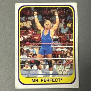WWF Wrestling Vintage Trading Card Merlin 1991 No 27 Mr. Perfect - Picture 1 of 3