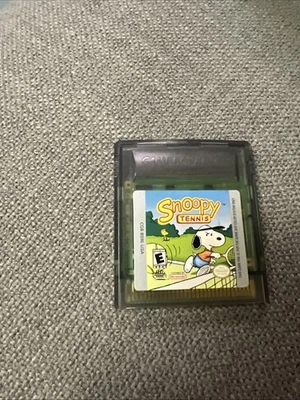 Snoopy Tennis Tested (Nintendo Game Boy Color, 2001) Cart Only - Image 1 of 2