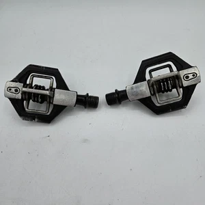 Pedales de bicicleta Crankbrothers Candy 3 negros sin clip, 9/16", 2 pernos, grava / MTB - Imagen 1 de 7