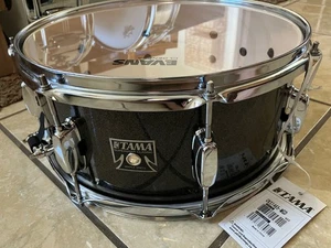 Tama Superstar Classic Snare Drum 14x6.5 Midnight Gold sparkle upgraded Hoops - Picture 1 of 24