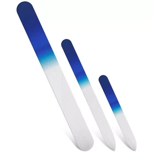 3 Stück Kristall Nagelfeilen für Naturnägel - Kristallglas Nagelfeilen für Nagel... - Bild 1 von 3