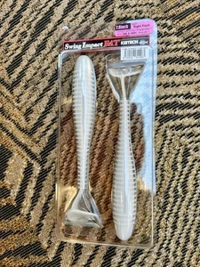 Keitech Fat Swing Impact 7.8 inch Paddle Tail Swimbait Muskie & Striper Lure 2PK - Picture 1 of 2