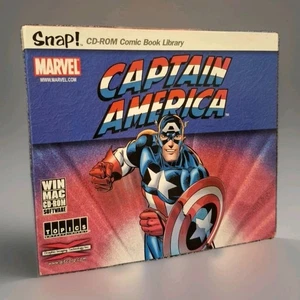 Captain America Marvel CD-ROM Software - Picture 1 of 8