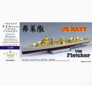 Five Star FS350079 1/350 WWII USN Fletcher Class Destroyer Set Completo Aggiornamento - Foto 1 di 1